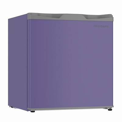 1.6 CuFt Purple Frigidaire Mini Fridge With Built-In Freezer & Door Storage Dorm
