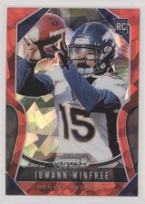2019 Panini Prizm Rookies Red Ice Prizm Juwann Winfree #387 rt6