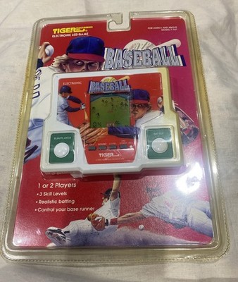1994 Tiger Electronics LCD Baseball Handheld Game Red 7-741 New Sealed