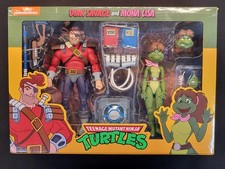 NECA Dirk Savage & Mona Lisa Figures Teenage Mutant Ninja Turtles 2-Pack New
