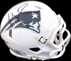 MIKE VRABEL SIGNED PATRIOTS SALUTE TO SERVICE FOOTBALL MINI HELMET JSA