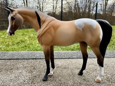 Peter Stone Pferd Arabian Mare Pebbles wie Breyer / Modellpferd