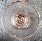 Vintage Pink Depression Glass Cocktail Glasses Set of 2  — photo 6
