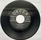 CARL DOBKINS JR-DECCA 9-31020-IN MY HEART-LUCKY DEVIL-45RPM-7"1954 ROCK&ROLL VG+