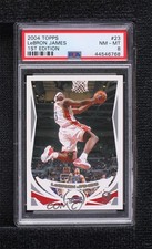 2004-05 Topps 1st Edition LeBron James #23 PSA 8 1kc0