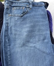 George Women’s Jeans Size 18 Bootcut Blue Denim Stretch Mid-Rise