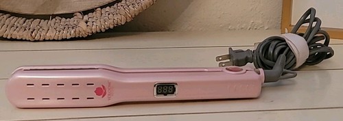 VOLOOM Petite 1" Professional Volumizing Hair Iron Ceramic Pink