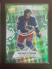 2024-25 Upper Deck Ice Brennan Othmann 110 New York Rangers Emerald Green Rookie