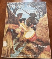 Vintage The Boy Drummer of Vincennes Library Binding Carl Lamson Carmer