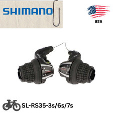 Shimano RevoShift RS35 Twist Grip Shifter 3 6 7 Speed MTB Bike Shifters