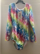 Mermaid Leotard/Gymnastics, Shiny Long Sleeve Girls Size 12 NWT