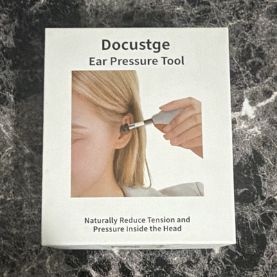 #ad Docustge Portable Ear Pressure Tool for Unisex Use White Travel Friendly $10.00