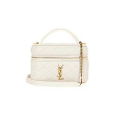 Saint Laurent Micro Gaby Vanity Bag 'Cream Soft'