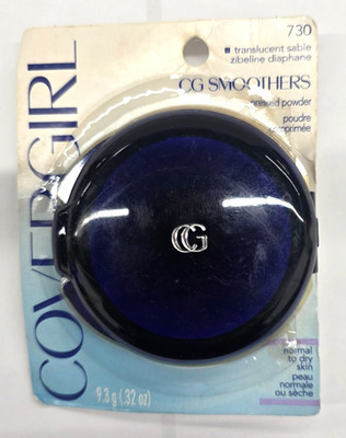 NEW Covergirl CG Smoothers Pressed Powder - 730 Translucent Sable