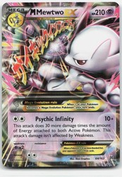 M Mewtwo EX 64/162 XY Breakthrough Ultra Rare Holo