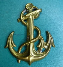 Fregio metallico per basco della X^ MAS originale.1944