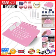 Small Desktop Whiteboard - Glass Dry Erase Board 8 X 6 Inches Tabletop Easel ...
