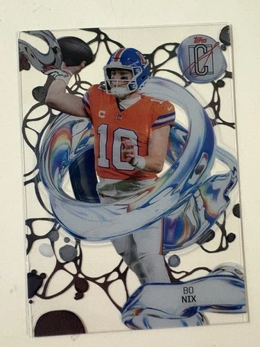 2025 Topps Signature Bo Nix Base (RAW)