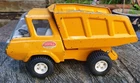 TONKA ORANGE PRESSED METAL DUMPER TRUCK 1970's
