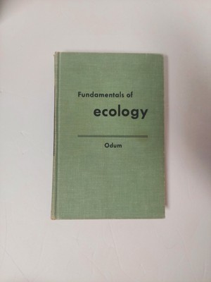 Fundamentals of Ecology Hardcover Eugene P. Odum 1962 Second Edition VG Textbook