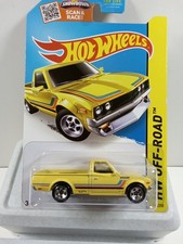 2015 Hot Wheels YELLOW DATSUN 620 Walmart Exclusive 125/250 hw off road M36