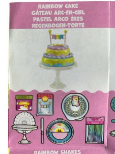 MGA's Mini Verse Make It Mini BIRTHDAY RAINBOW CAKE w/Table Skirt! SEALED! - 第 1/3 張圖片