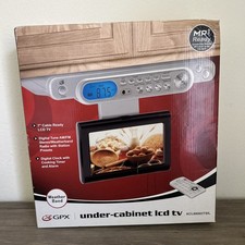 GPX Under Cabinet 7  LCD TV KCL8806DTSIL Brand New 