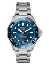 TAG Heuer Aquaracer Professional 300 Date Blue 42 mm Men's Watch WBP5111.BA0013