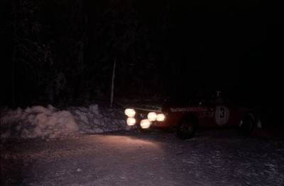Harry Kallstrom Claes Billstam Lancia Fulvia 16 Coupe HF Swedish R- Old Photo 5