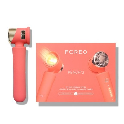 FOREO Peach 2 IPL Haarentfernungsgerät für glatte Haut, 10 Minuten Haarentferner