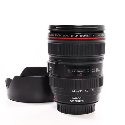 Canon 24-105mm F4 L IS USM EF Zoom Lens -VM10007- BB - Image 1 of 4