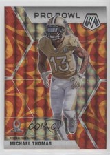 2020 Panini Mosaic Pro Bowl Reactive Orange Prizm Michael Thomas #252 7l6