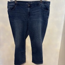 Gloria Vanderbilt Women's Jeans Size16W Classic Fit Stretch Denim