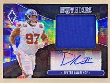 2025 Phoenix Dexter Lawrence MYTHICAL patch autograph /99 New York Giants