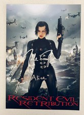 MILLA JOVOVICH - 8X12 Promo Photo Hand Signed Autographed w/ COA