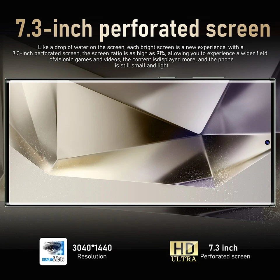 2025 Unlocked Phone 128GB Android K24 Ultra 5G Smartphone Dual SIM Cheap Mobile - Image 4 of 4