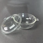 VTG  PYREX #019 Clear Glass 20oz/600 ml Baking Casserole Dish w/Lid 681-C-30 USA