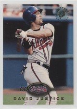 1995 Topps Stadium Club David Justice #446 0b7