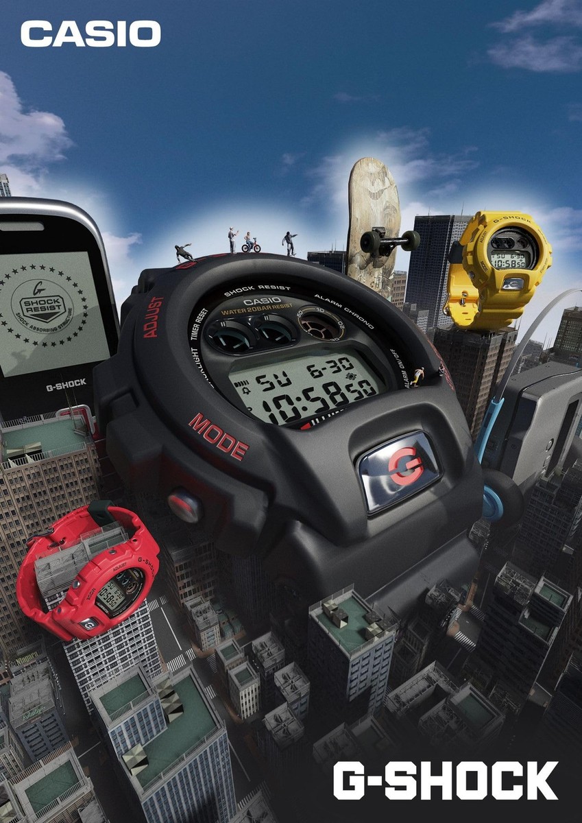Casio G-SHOCK DW-6900TR-9JR 30th Anniversary Model Yellow
