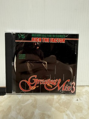 Rich the Factor Greatest Mix 3 CDr Major Factor Records RARE KCMO 2009