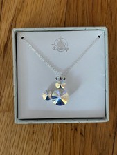 Disney Mickey Mouse Crystal Icon Pendant Necklace 