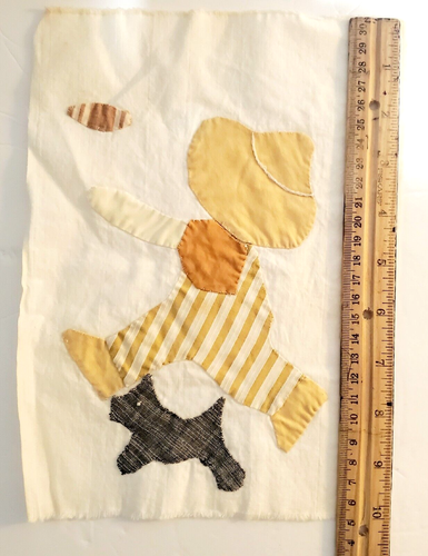 26 Quilting Blocks Unfinished Vintage Little Dutch Girl & Boy Hand Stitched - Picture 3 of 24