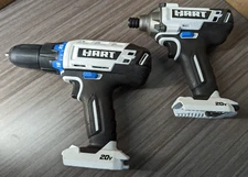 Hart Cordless Drill Driver and Hart Impact driver Tool Only *Bundle*