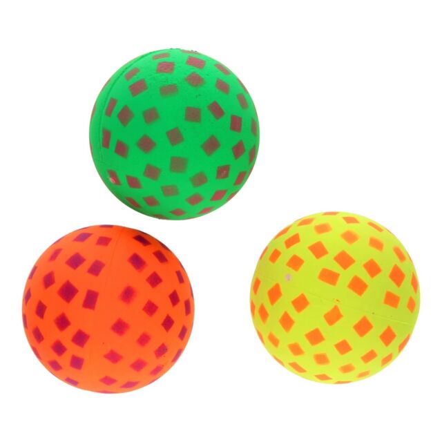 Hi-Bounce ballen 6 5cm 3 stuks in zak