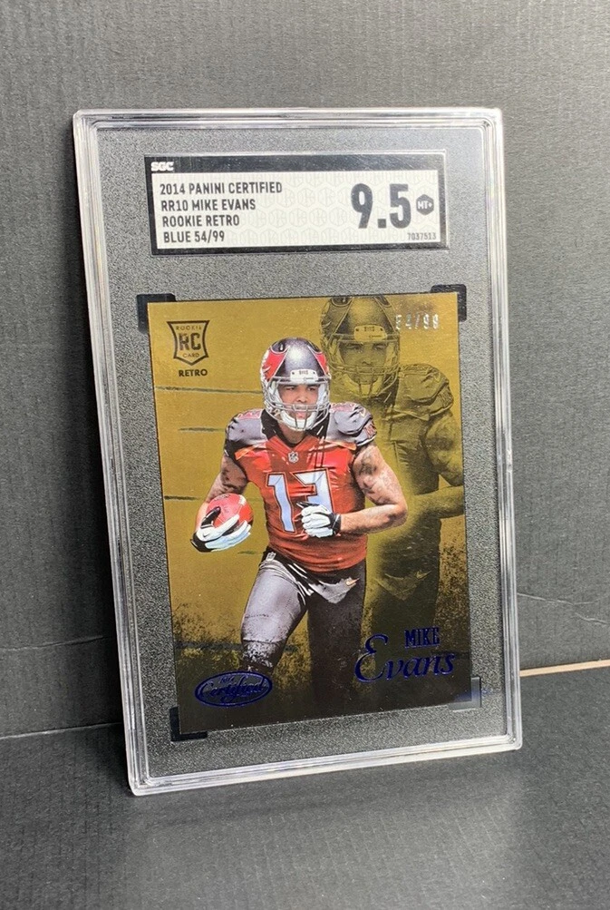 Mike Evans Panini Certified Rookie Retro #RR10 Blue