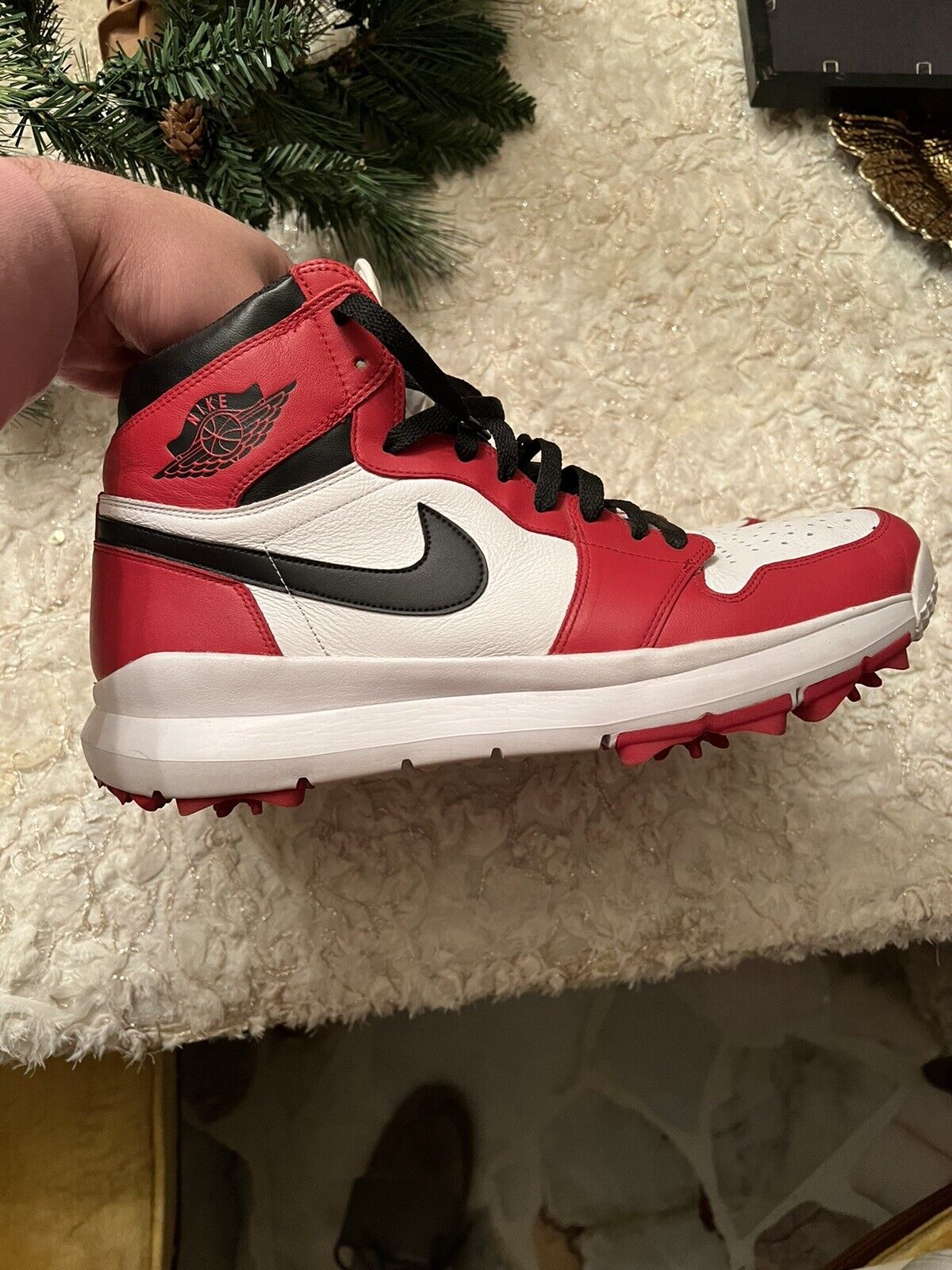 Nike Air Jordan 1 Golf Shoes ‘Chicago’ Edition Size 13 - Gem