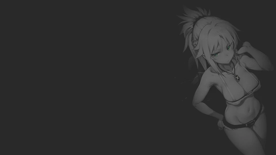 Anime Mordred Monochrome Fate Series Mädchen Bademode Spielmatte Gaming Matte Schreibtisch - Bild 1 von 1