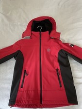 Scandinavian Explorer Norway Jacket Coat Red - Polyester Windbreaker Size Xs