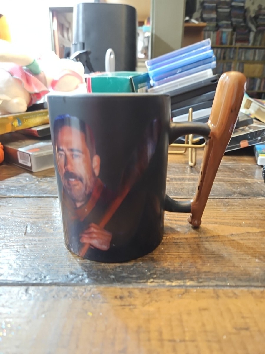 AMC The Walking Dead Coffee Mug Negan and Lucille Wire Bat Cup Handle  Drinkware | eBay