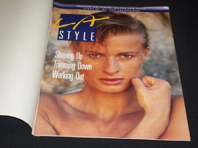 1986 JANUARY LA STYLE MAGAZINE - ANNA JOHNSON COVER - O 13160 | eBay